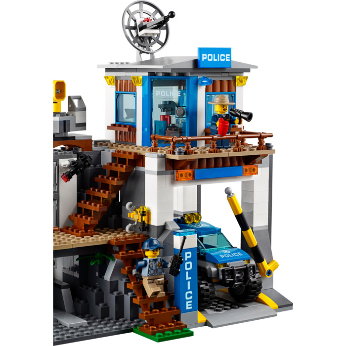 Sympatisere Reklame Slip sko LEGO Mountain Police Headquarters Set 60174 | Brick Owl - LEGO Marketplace