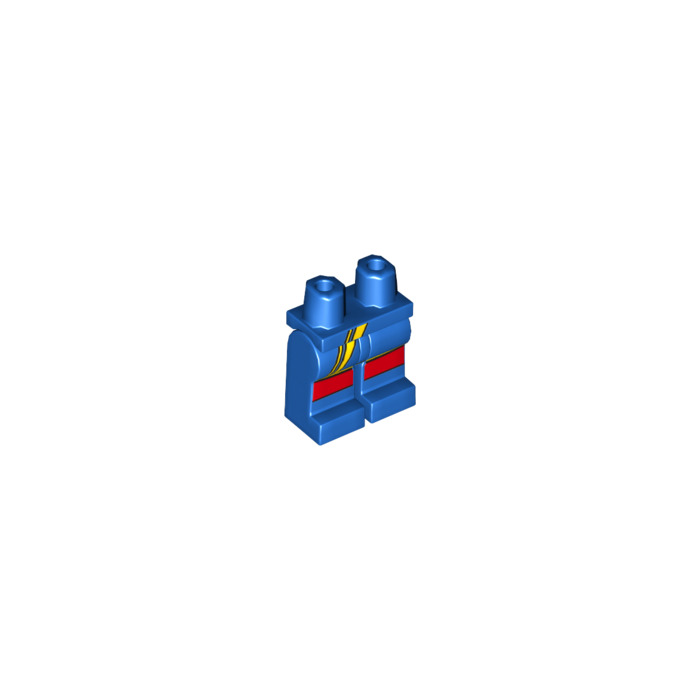 LEGO Ms. Marvel with Blue Suit and Long Arms Minifigure Hips and Legs ...