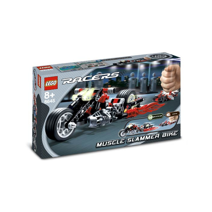 LEGO Muscle Slammer Bike Set 8645 Packaging Brick Owl LEGO Marketplace