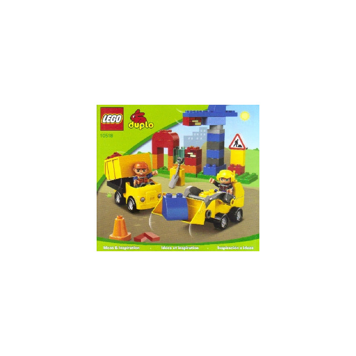 Lego My First Construction Site Set 10518 Instructions Set 