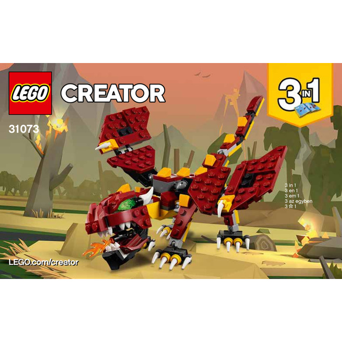 LEGO Mythical Creatures Set 31073 Instructions Brick Owl LEGO Marketplace