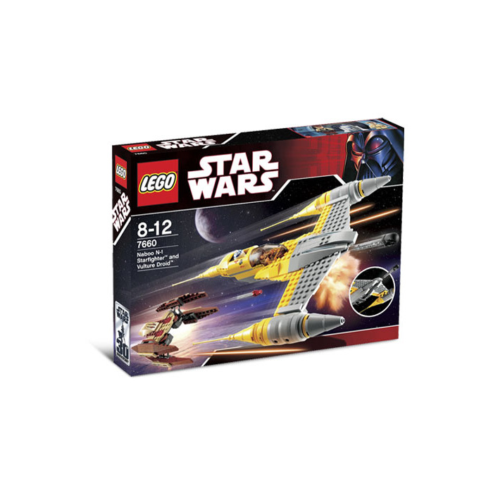 LEGO Naboo N-1 Starfighter and Vulture Droid Set 7660 Packaging Set ...