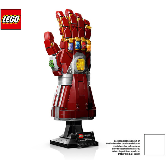 LEGO Nano Gauntlet Set 76223 Instructions | Brick Owl - LEGO