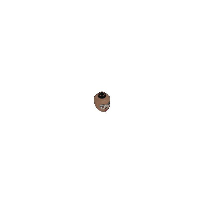 LEGO Naomi (Medium Brown) Minidoll Head (92198 / 101112) | Brick Owl ...
