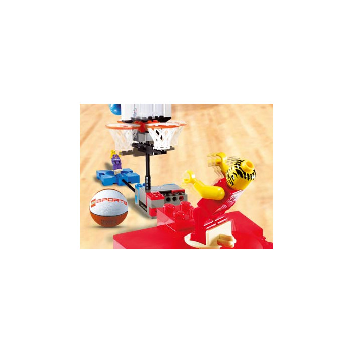 LEGO White Sports Basketball Net Ref 43374 Set 3550 3432 3427 3433 3428 3431 