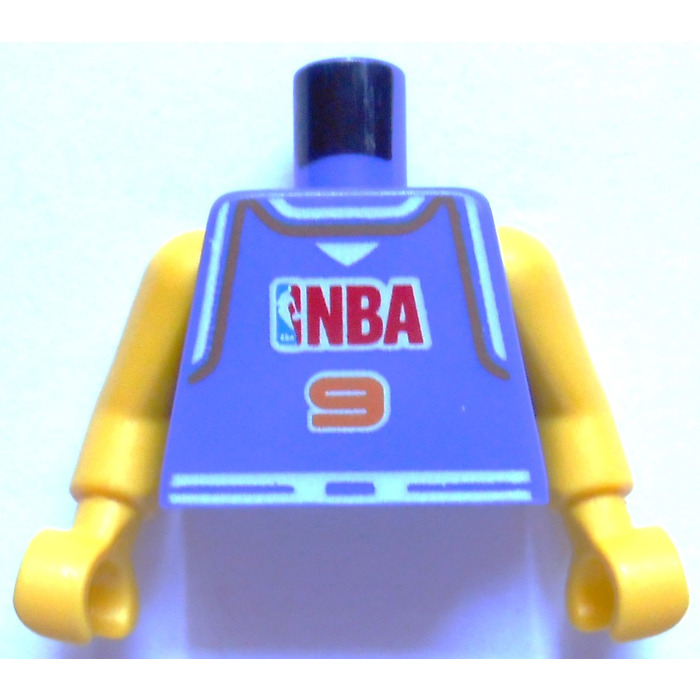 LEGO NBA player, Number 9 Torse | Brick Owl - LEGO Marché