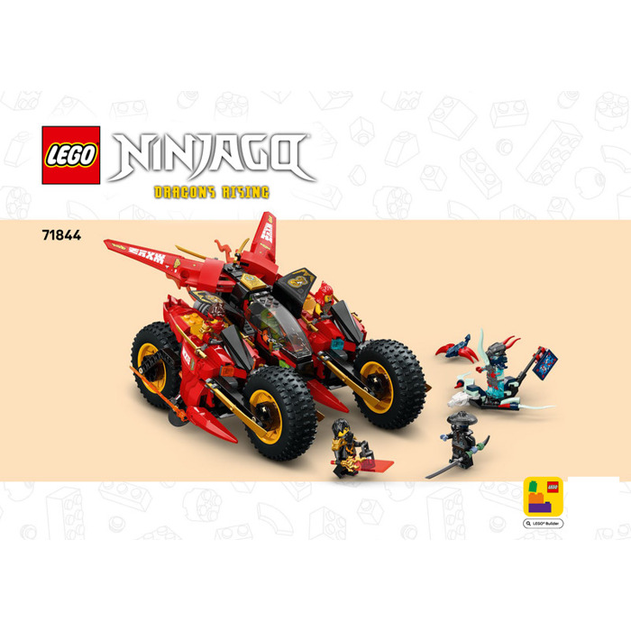 レゴ Ninja Combat Vehicle 71844 説明書 | Brick Owl - LEGO 市場