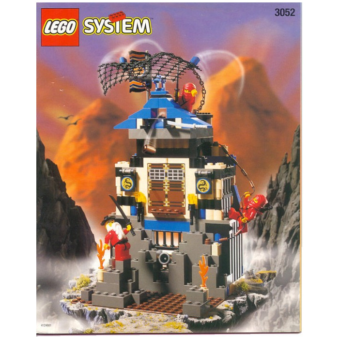 LEGO Ninja Fire Fortress Set 3052 | -