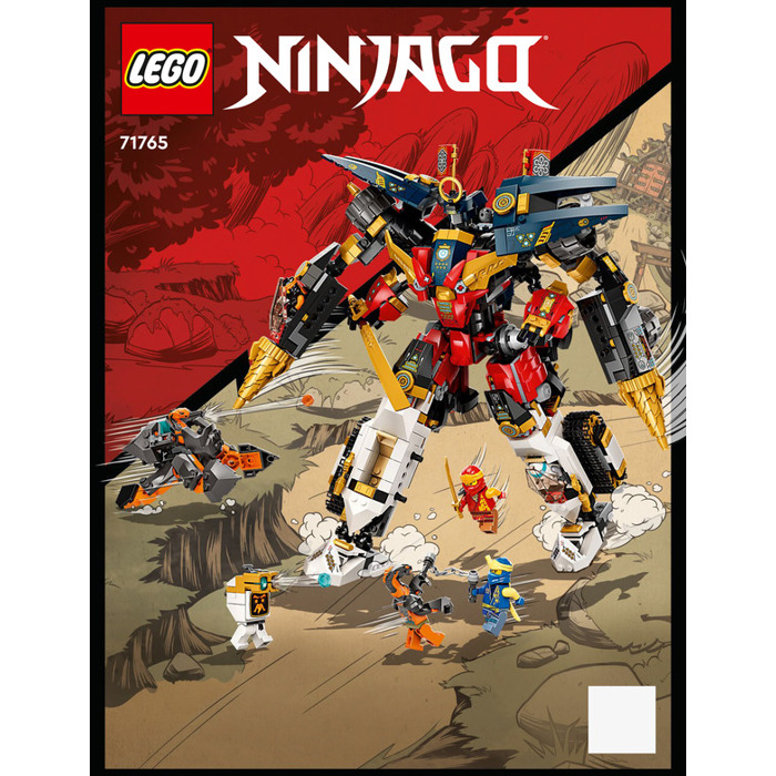 LEGO Ninja Ultra Combo Mech Set 71765 Instructions Set | Brick Owl ...