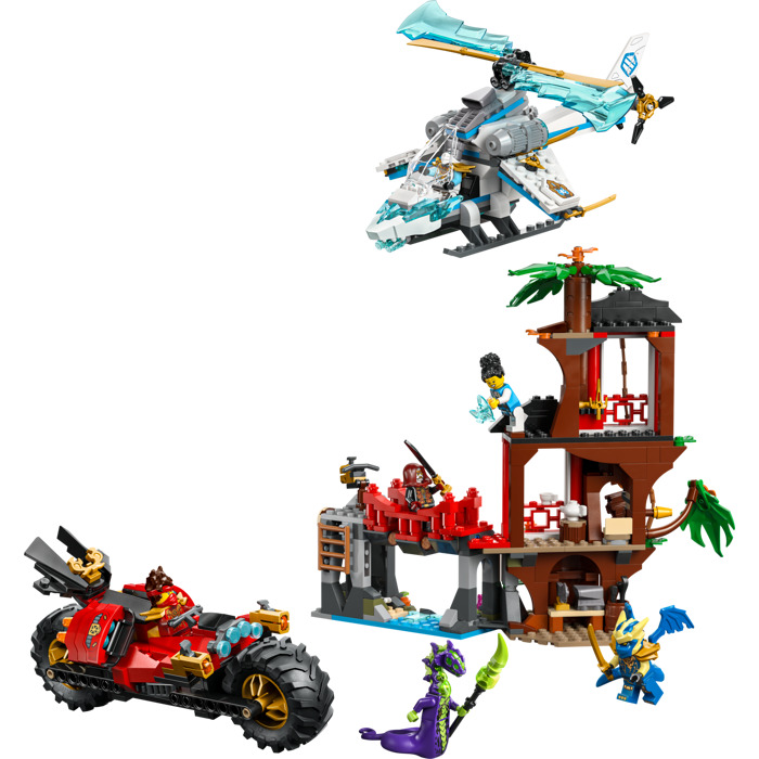 LEGO Ninja Vehicle Tree House Battle Set 71857 | Brick Owl - LEGO
