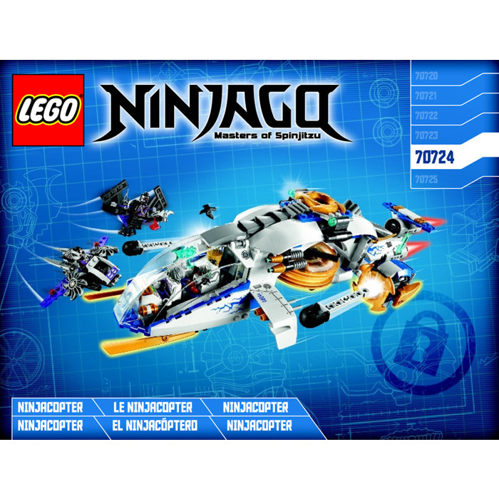 Lego ninjago best sale 70724 ninjacopter