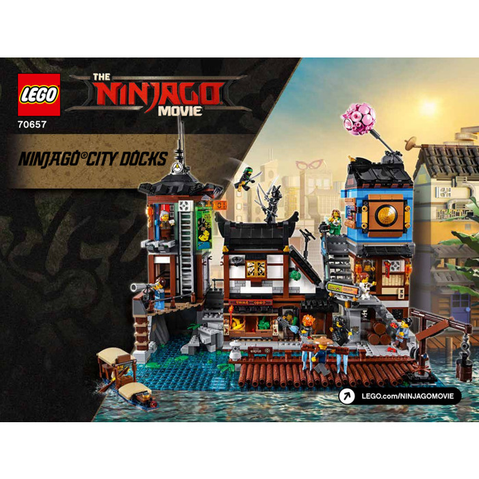 Lego ninjago docks outlet set