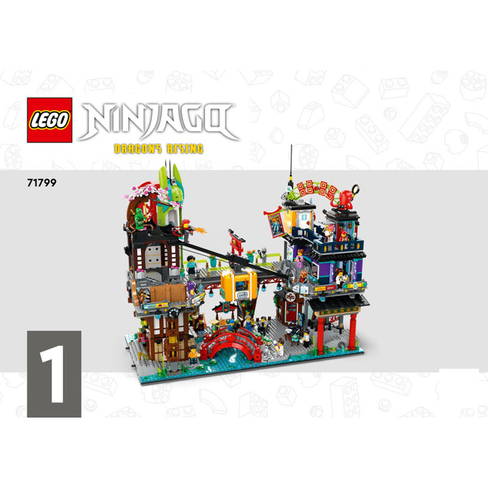 Lego Ninjago City Markets Set 71799 Instructions Set Brick Owl Lego Marketplace