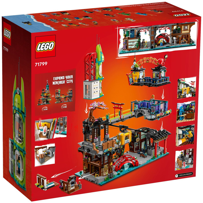 Lego Ninjago City Markets Set 71799 Packaging Brick Owl Lego Marketplace 9815