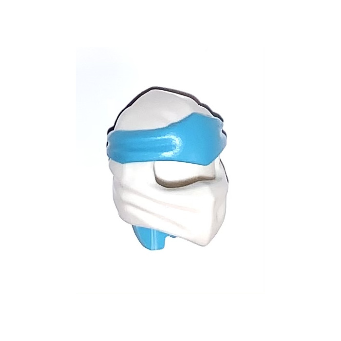 Mansion strubehoved glas LEGO Ninjago Mask with Medium Azure Headband | Brick Owl - LEGO Marketplace