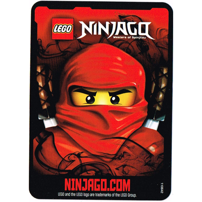 LEGO Ninjago Masters of Spinjitzu Deck 2 Game Card 5 - Samurai X