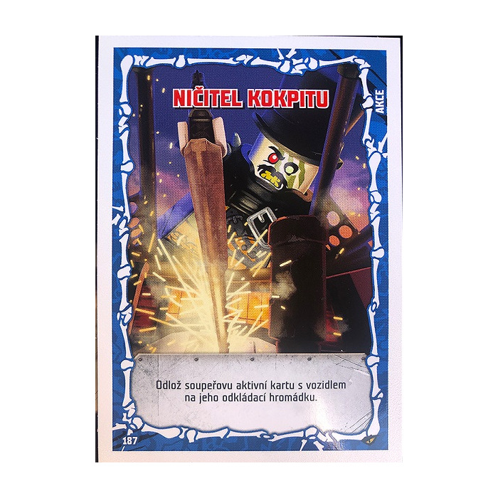 LEGO Ninjago Trading Card Game Czech Series 2 187 Ni itel Kokpitu 