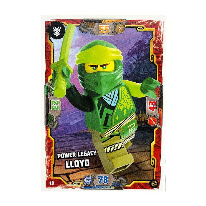 LEGO NINJAGO Trading Card Game (English) Series 8 - # 10 Power Legacy ...