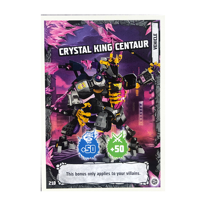 LEGO NINJAGO Trading Card Game (English) Series 8 210 Crystal King