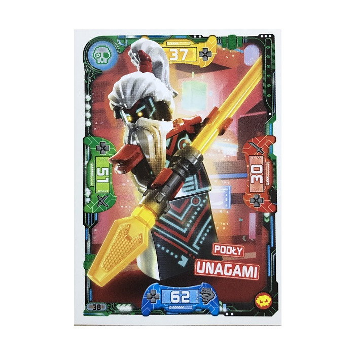 LEGO Ninjago Trading Card Game (Polish) Series 5 - # 38 PodÅy Unagami | Brick Owl - LEGO Marketplace