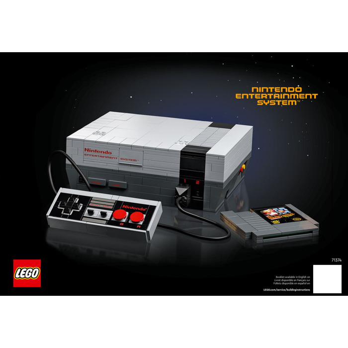 LEGO Nintendo Entertainment System Set 71374 Instructions