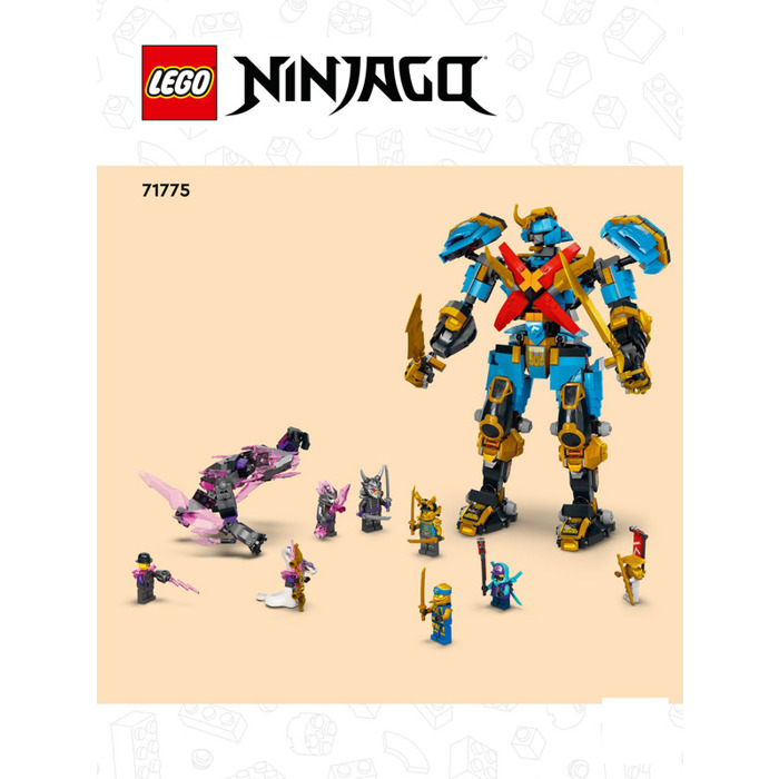 LEGO Nya's Samurai X MECH Set 71775 Instructions | Brick Owl LEGO Marketplace