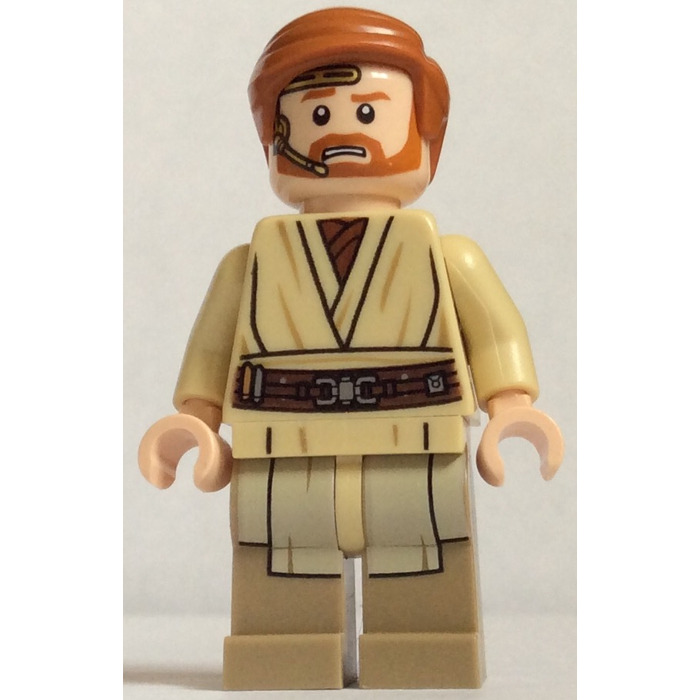 Tredive Formand Utallige LEGO Obi Wan Kenobi with Headset Minifigure | Brick Owl - LEGO Marketplace