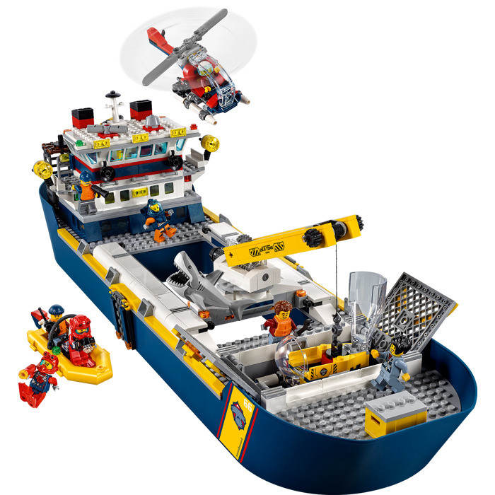 Luftfart Karriere Faial LEGO Ocean Exploration Ship Set 60266 | Brick Owl - LEGO Marketplace