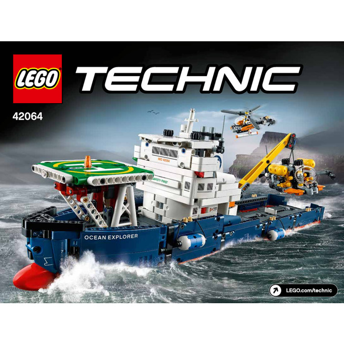 lego technic ocean explorer instructions