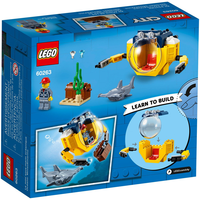 LEGO Ocean Mini-Submarine 60263 Packaging | Brick Owl - LEGO Mercado