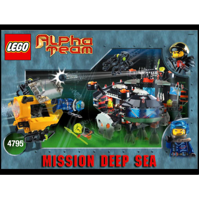LEGO Ogel Base and Sub Set 4795 Instructions | Brick Owl - LEGO Marketplace