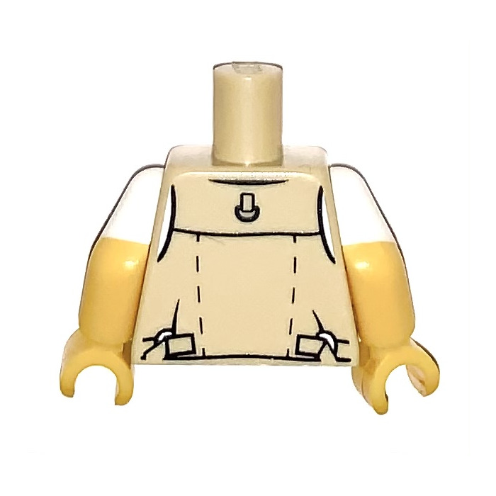 LEGO Old Fishing Store Woman Minifig Torso (16360)