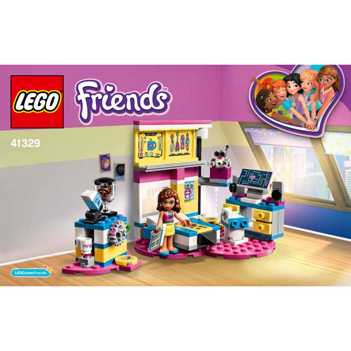 Lego Lego ® Friends 41329 La chambre labo d'Olivia