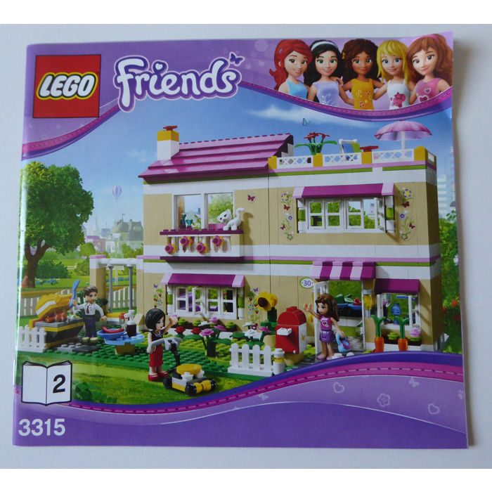 LEGO Olivia's House 3315 Instructions Set | Brick Owl - LEGO Marketplace