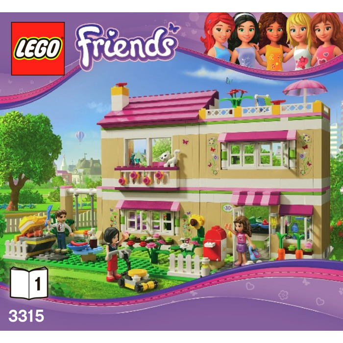 LEGO Olivia's House 3315 Instructions Set | Brick Owl - LEGO Marketplace