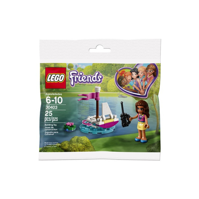 LEGO Friends 30403 - Barca Telecomandata Di Olivia, Set In Sacchetto Di Plastica 25 Pezzi