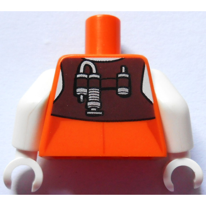 LEGO Orange Aurra Sing Torso (76382 / 88585) | Brick Owl ...