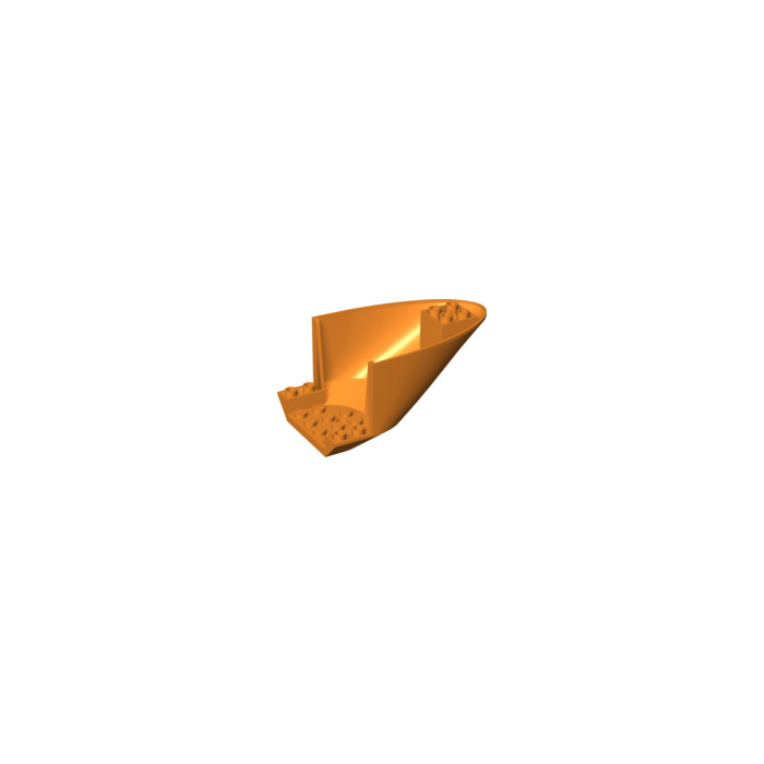 lego orange plane