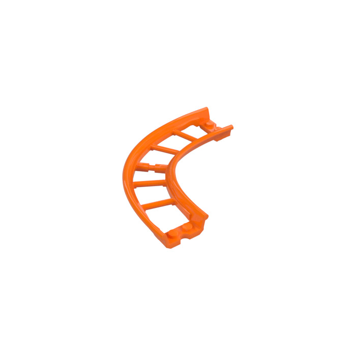 LEGO Orange Roller Coaster Rail 13 x 13 x 3.3 Quarter Circle (80566 ...
