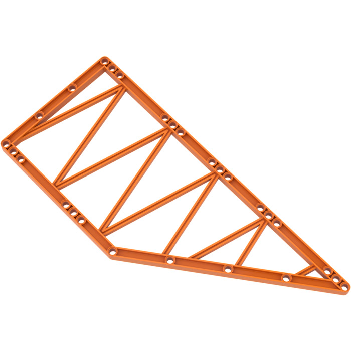 LEGO Orange Technic Support 31 x 13 Bridge Side (55767) | Brick 