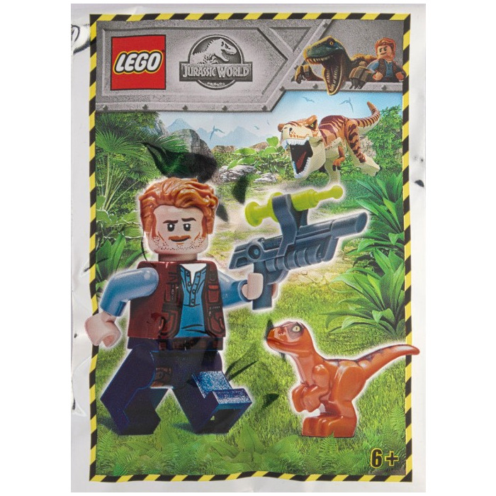 LEGO Owen Grady Minifigure Comes In | Brick Owl - LEGO Marketplace