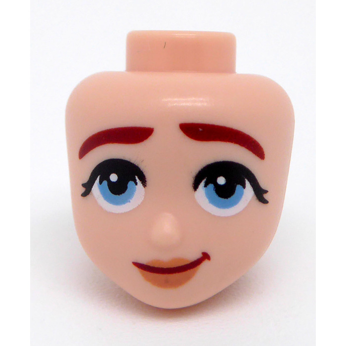 LEGO Female Minidoll Head with Magenta Tribal (24993)