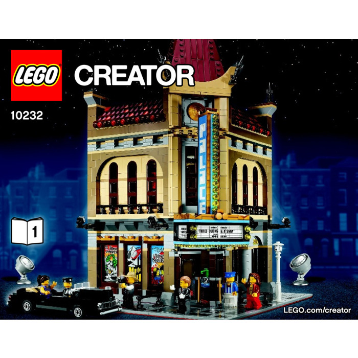 LEGO Palace Cinema Set 10232 Instructions | Brick Owl - LEGO
