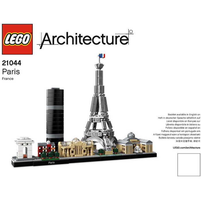 LEGO Paris Set 21044 Instructions Brick - LEGO Marketplace