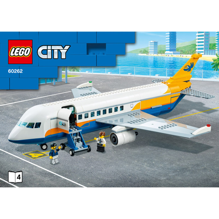 Når som helst Motel Installation LEGO Passenger Airplane Set 60262 Instructions | Brick Owl - LEGO  Marketplace