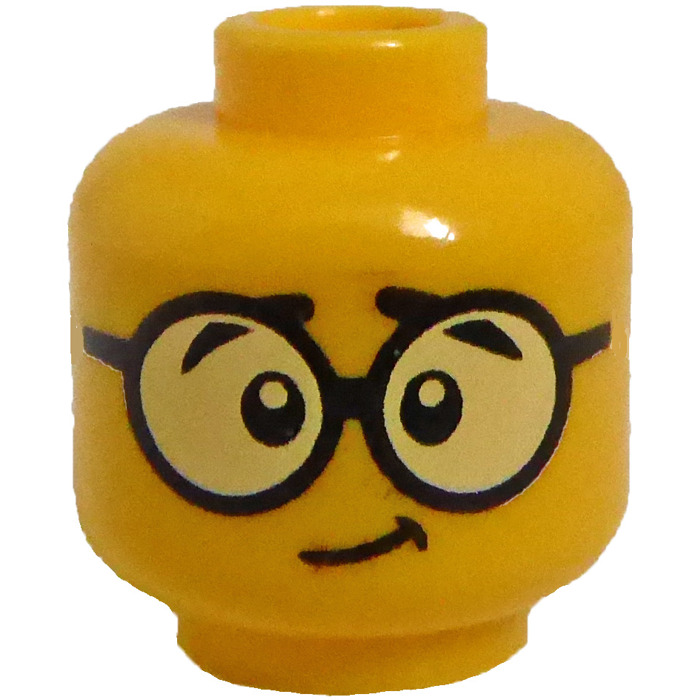 LEGO Patient Minifigure Head (Recessed Solid Stud) (3626 / 38736 ...