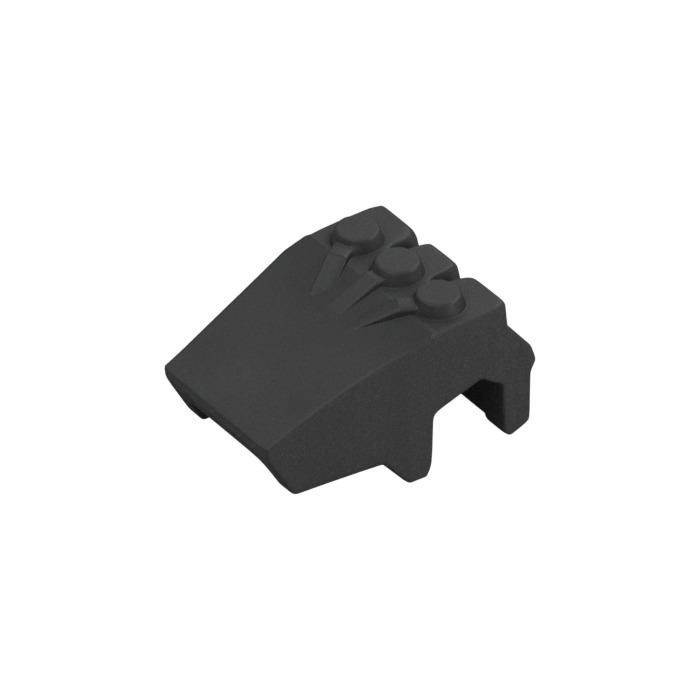 LEGO Pearl Dark Gray Oversized Hand (11092 / 77030) | Brick