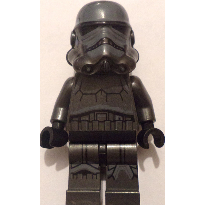 LEGO Pearl Dark Gray Shadow Stormtrooper Minifigure