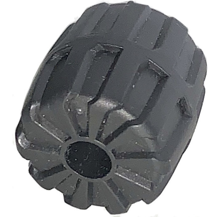 LEGO Pearl Dark Gray Wheel Hard-Plastic (6118) Brick Owl - Marketplace