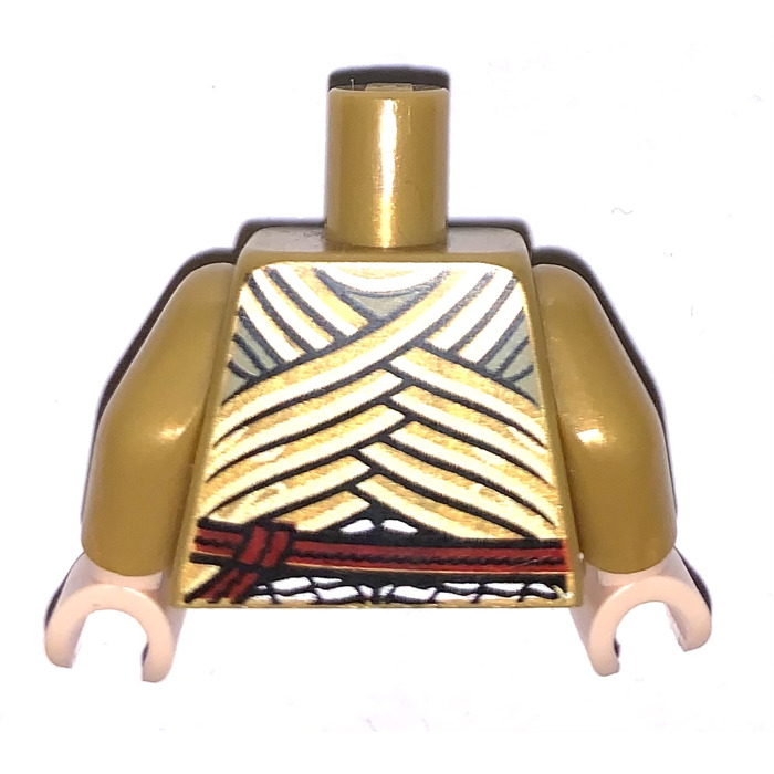 LEGO Perle d'or Elrond Minifig Torse (76382) | Brick Owl - LEGO Marché